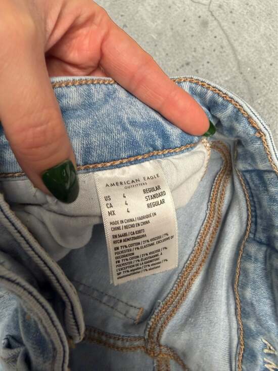 American Eagle Next Level Stretch High-Rise Jegging Size 4 - Picture 5 of 6